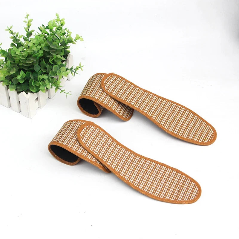 Bamboo Charcoal Insoles – Anti-Bacterial, Breathable Shoe Pads
