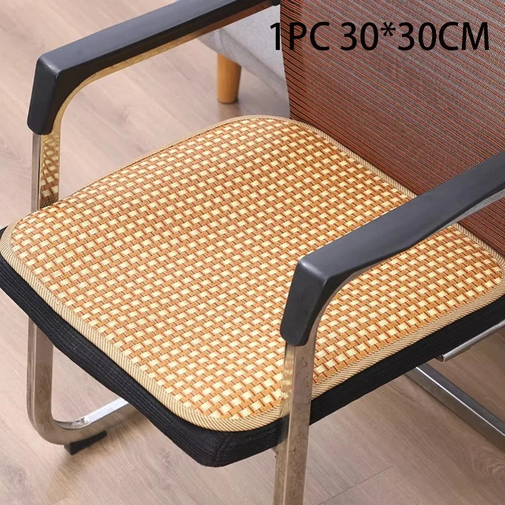 Gifts Breathable Summer Cooling Seat Cushion Thickening Car Ice Silk