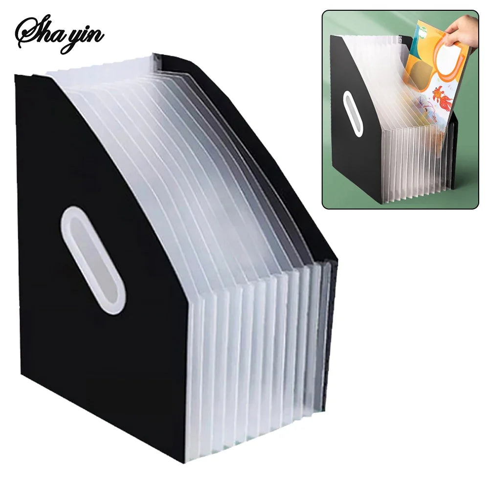 Expandable Vertical File Folder | Multi-Layer Paper Organizer