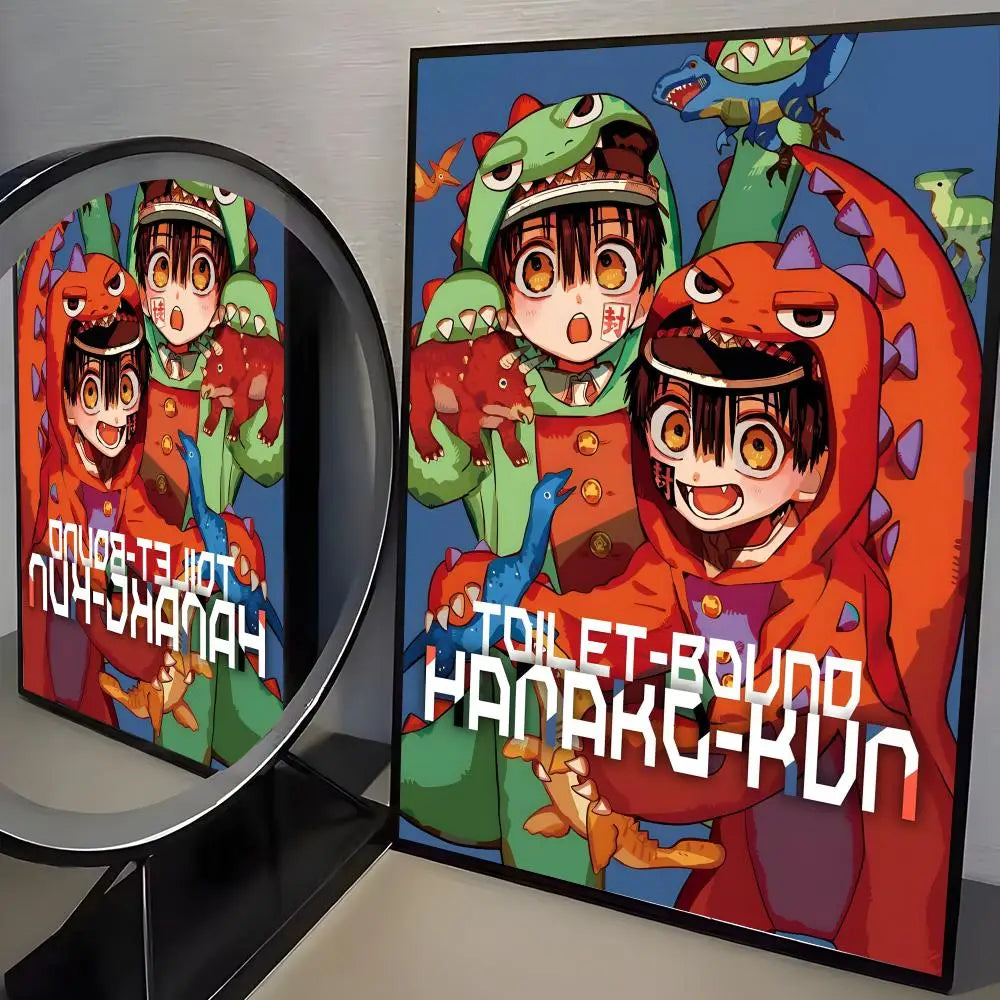 Hanako-kun Anime Self-Adhesive Wall Poster | Sticker Art