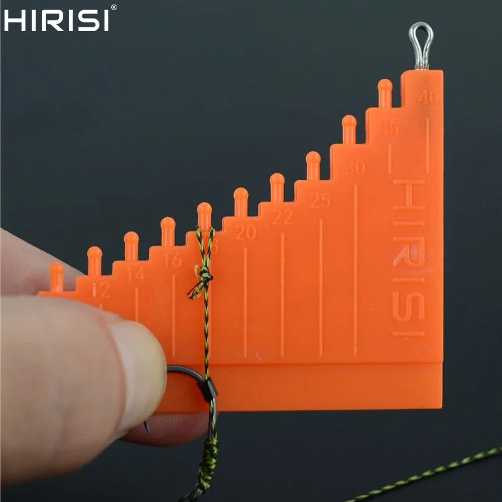 HIRISI Carp Fishing Hook Knotting Tool Convenient Tier Hair Rig Link