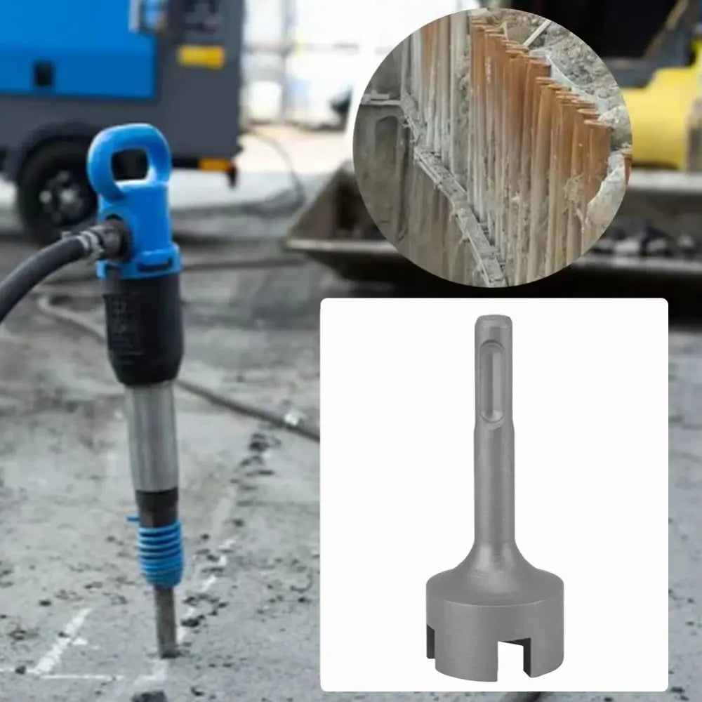 Heavy Duty Steel Ground Rod Driver Bit | Electric Hammer Head