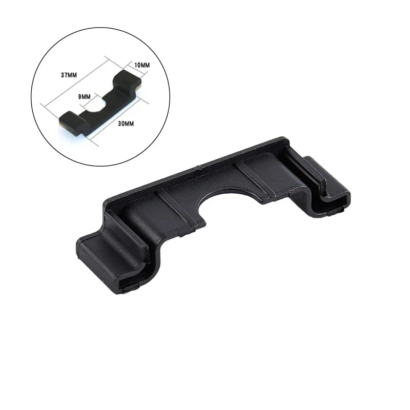 10Pcs C45 35mm DIN Rail End Cap Protectors | Anti-Scratch