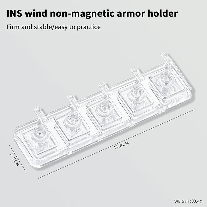 Non-Magnetic Nail Tips Display Stand – 1, 5 or 10 Grids