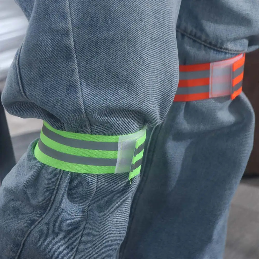 8-Pack Reflective Armbands – High Visibility Safety Straps