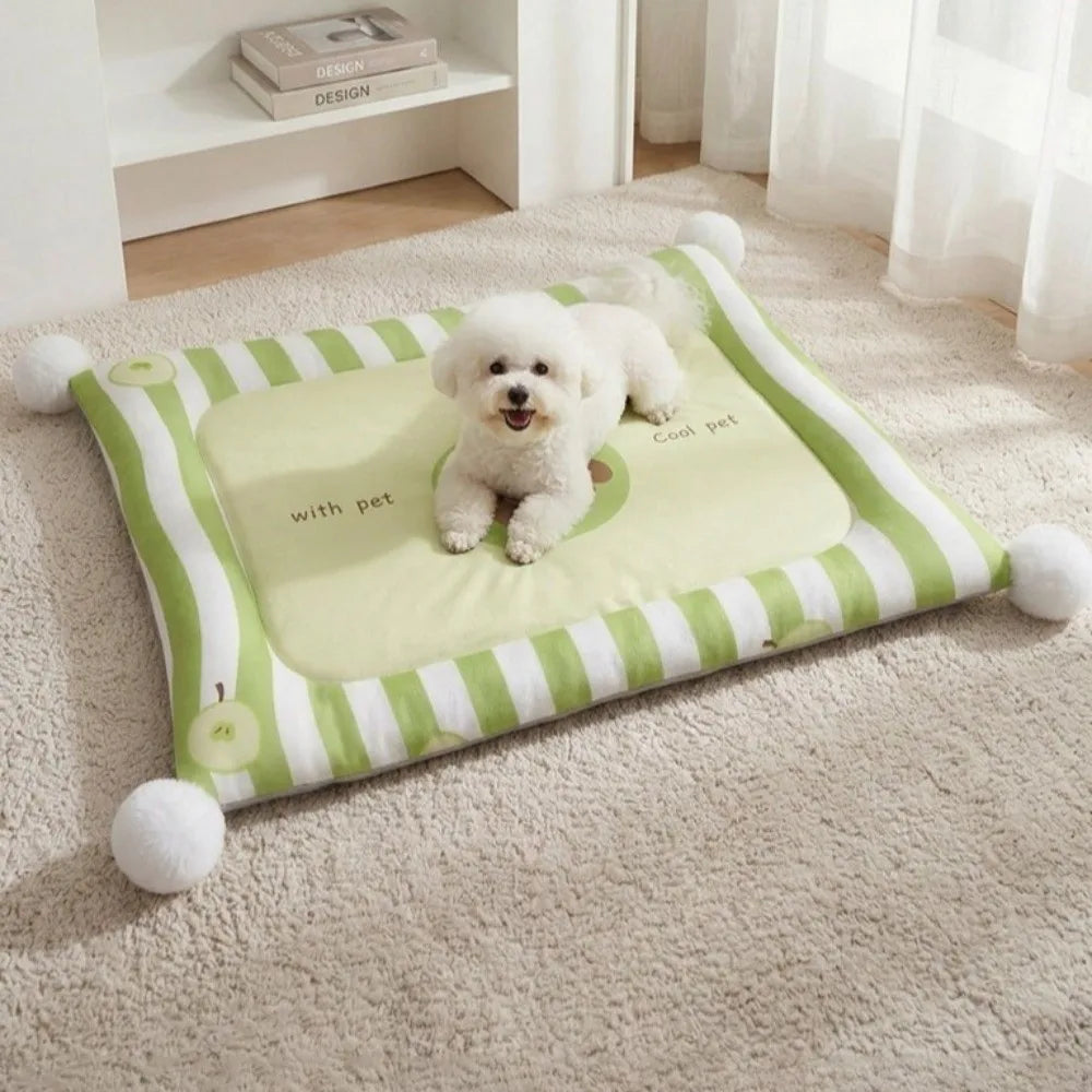 Cooling Pet Bed Mat – Double-Sided, Washable & Portable
