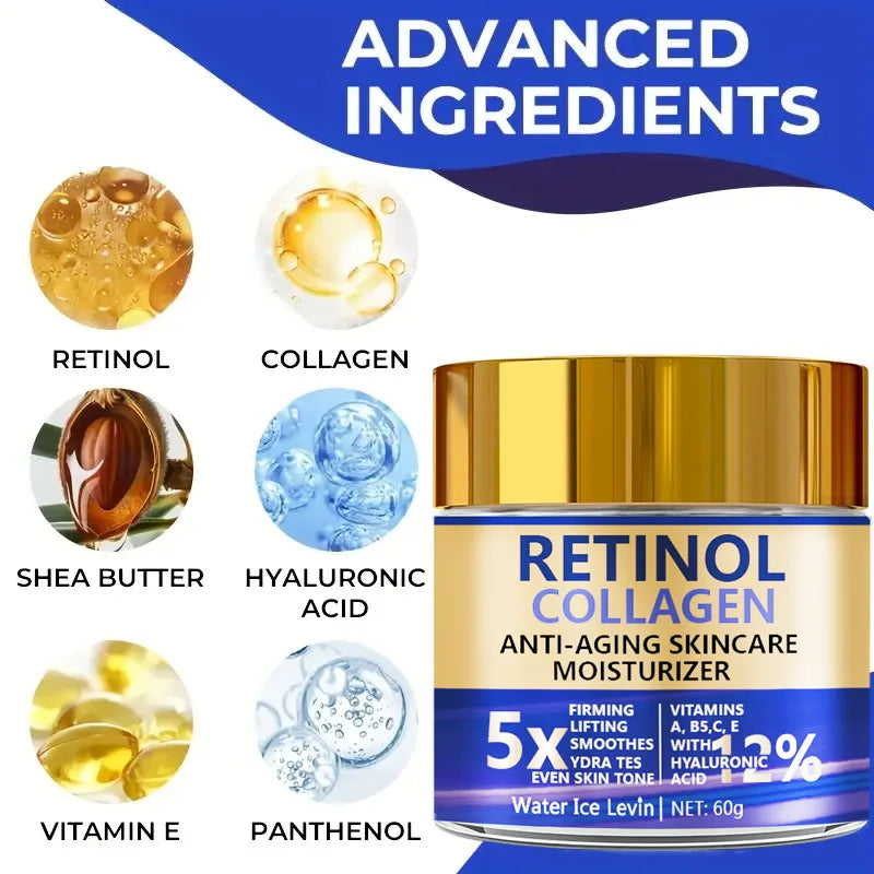 Retinol & Collagen Face Cream 60g | Firming Moisturizer