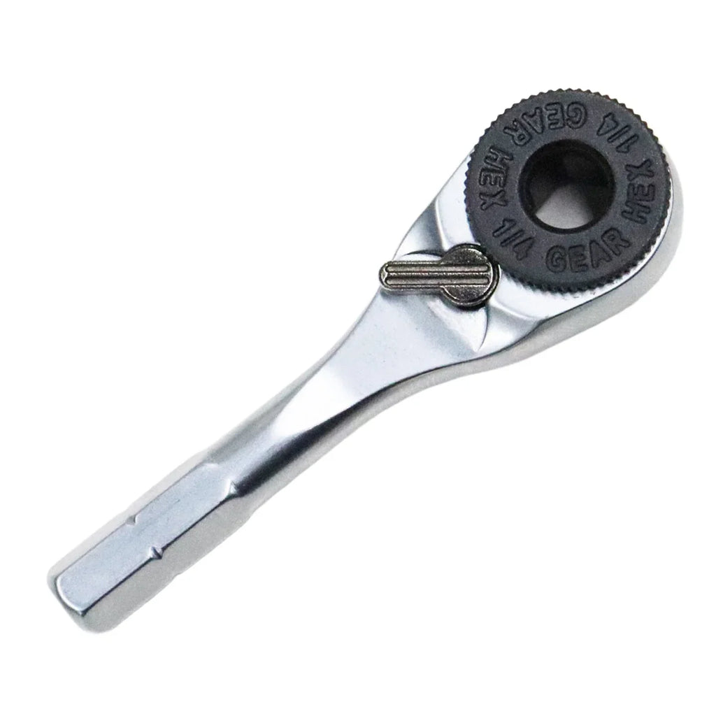 1/4" Hex Mini Ratchet Wrench with Bits – Tight Space Tool