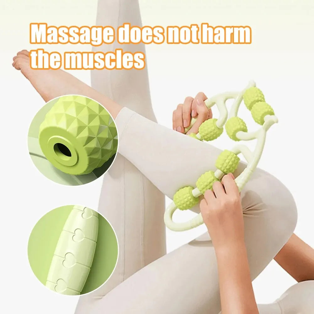 12 Rounds Circular Leg Slimming Muscle Stretching Relaxation Massage