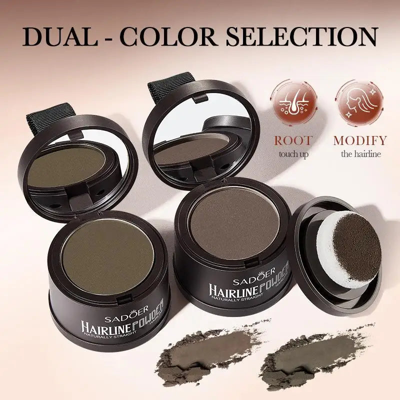 Hairline Shadow Filling Powder – Natural Cover for Men & Women