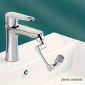 No-splash Faucet Extender 1080-Degree Swivel Spout Adjustable Arm