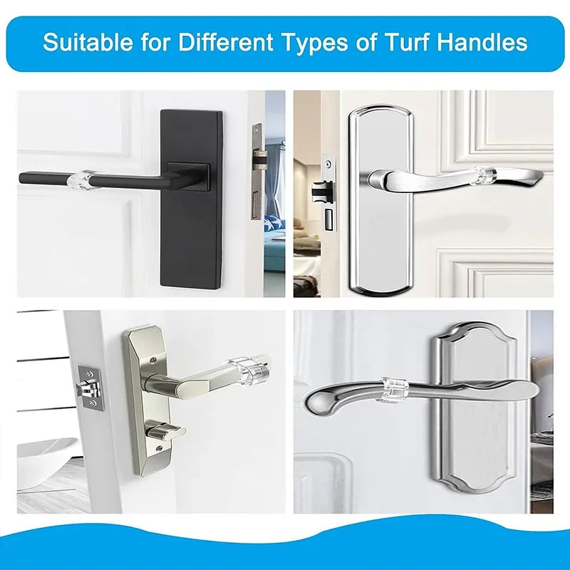 Silicone Door Handle Buffer Bumper Pads – Wall Protectors