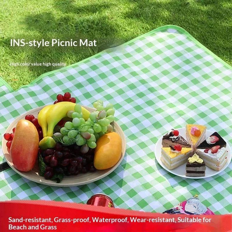 Waterproof Oversized Picnic Blanket with Carrying Strap | 1-2 Pack