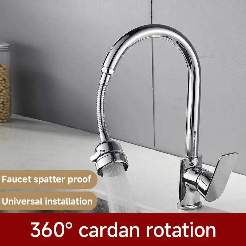 360° Kitchen Faucet Extender – 3 Modes, Filter & Water Saver