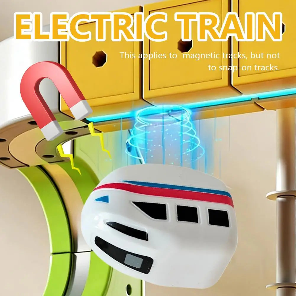 Rechargeable Magnetic Electric Train Toy – Kids Gift