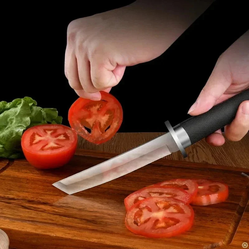 Portable Stainless Steel Straight Fixed Blade Survival Knife