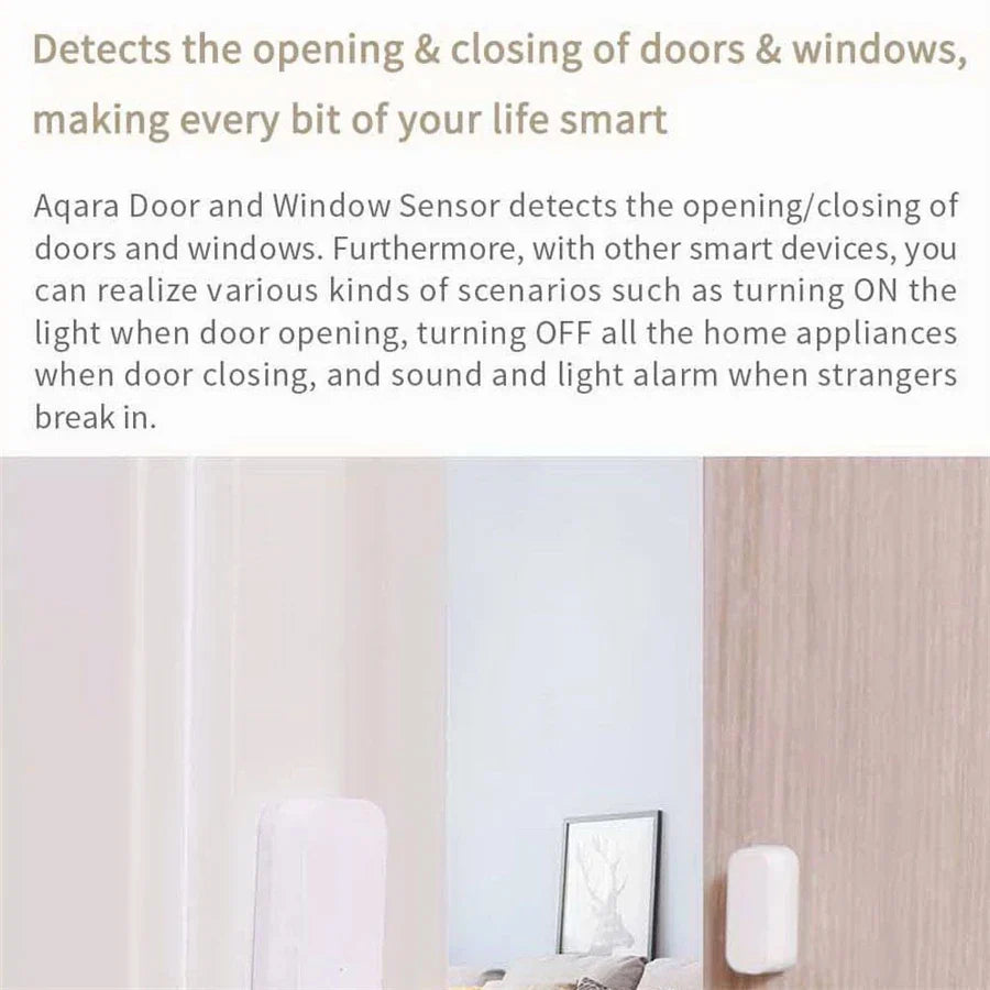 Aqara E1 Door Window Sensor Zigbee 3 0 Smart Mini Sensors Wireless
