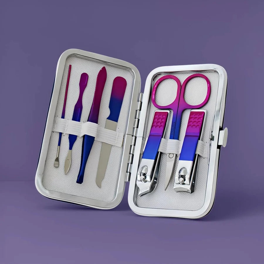 Colorful Stainless Steel Manicure 1 Nail Clipper Pedicure Cuticle