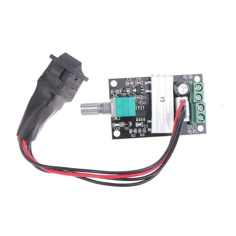 DC 6V 12V 24V 3A PWM Motor Speed Controller Adjustable Driver Forward