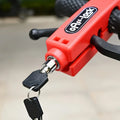 Mini Anti-Theft Handlebar Lock – Bike, Scooter & Motorcycle