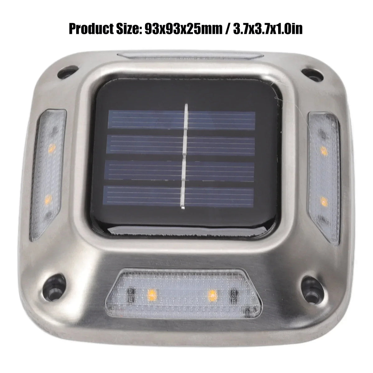 Solar Deck Lights 4PCS – 8 LED Waterproof Path & Driveway Light