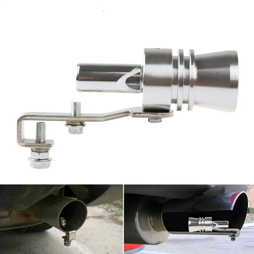 Car Turbo Sound Whistle – Aluminum Exhaust Enhancer S–XL
