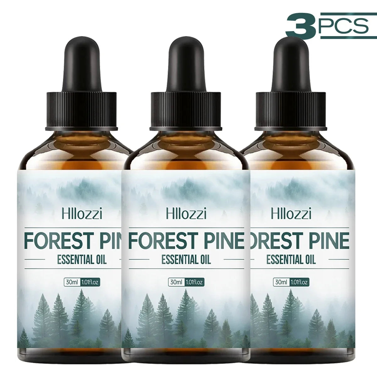 Hllozzi Forest Pine Essential Oil – Diffuser & Massage Blend