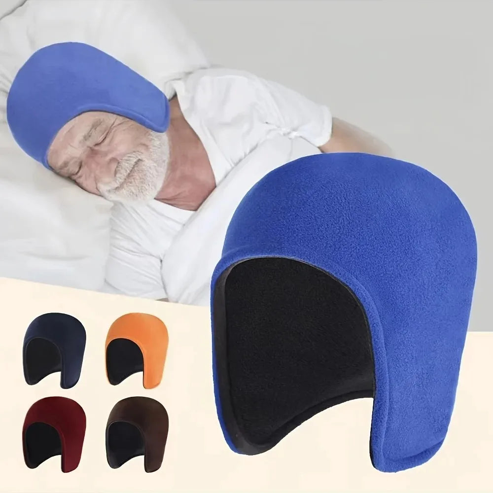 Winter Double-Layer Fleece Hat – Warm Cycling Ear Cover