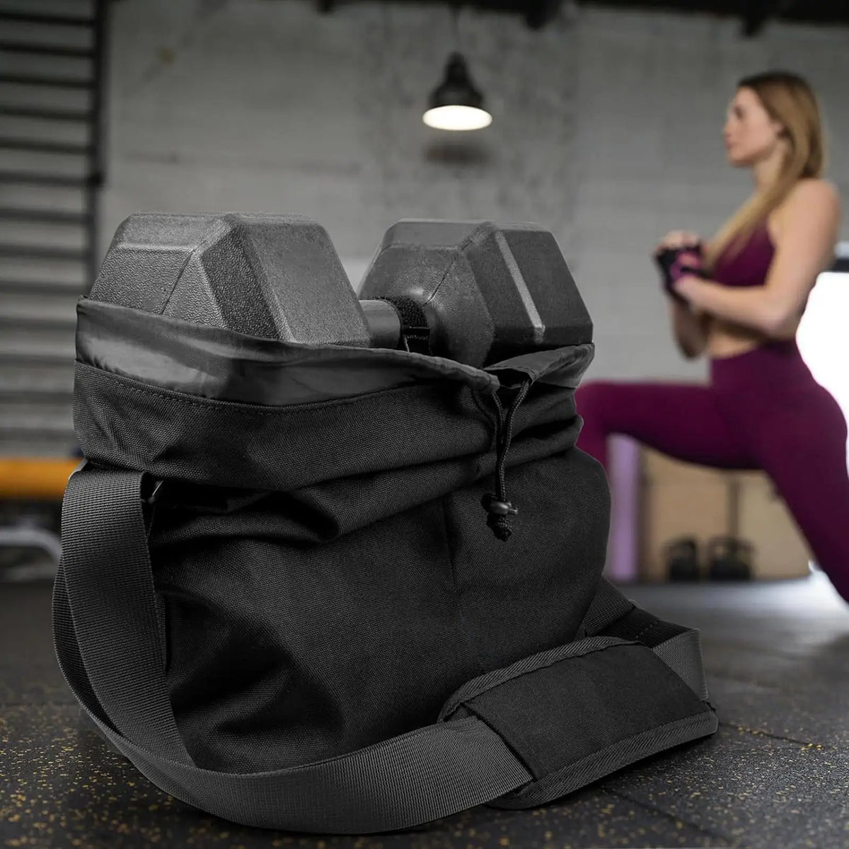 900D Nylon Sports Duffel Bag | Gym, Camping & Swimming