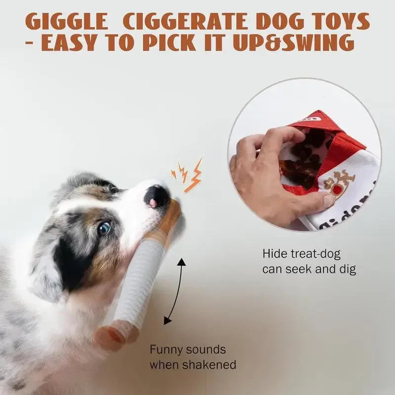 Squeaky Plush Dog Toy | Chew Toy for Small Dogs & Puppies