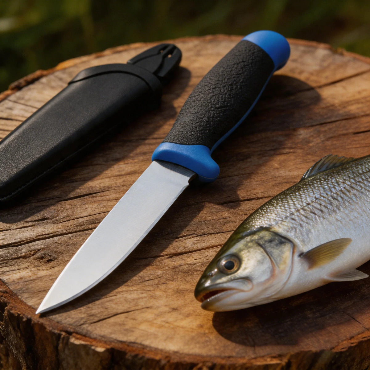Outdoor Camping Knife with Sheath | Stainless Steel Fixed Blade