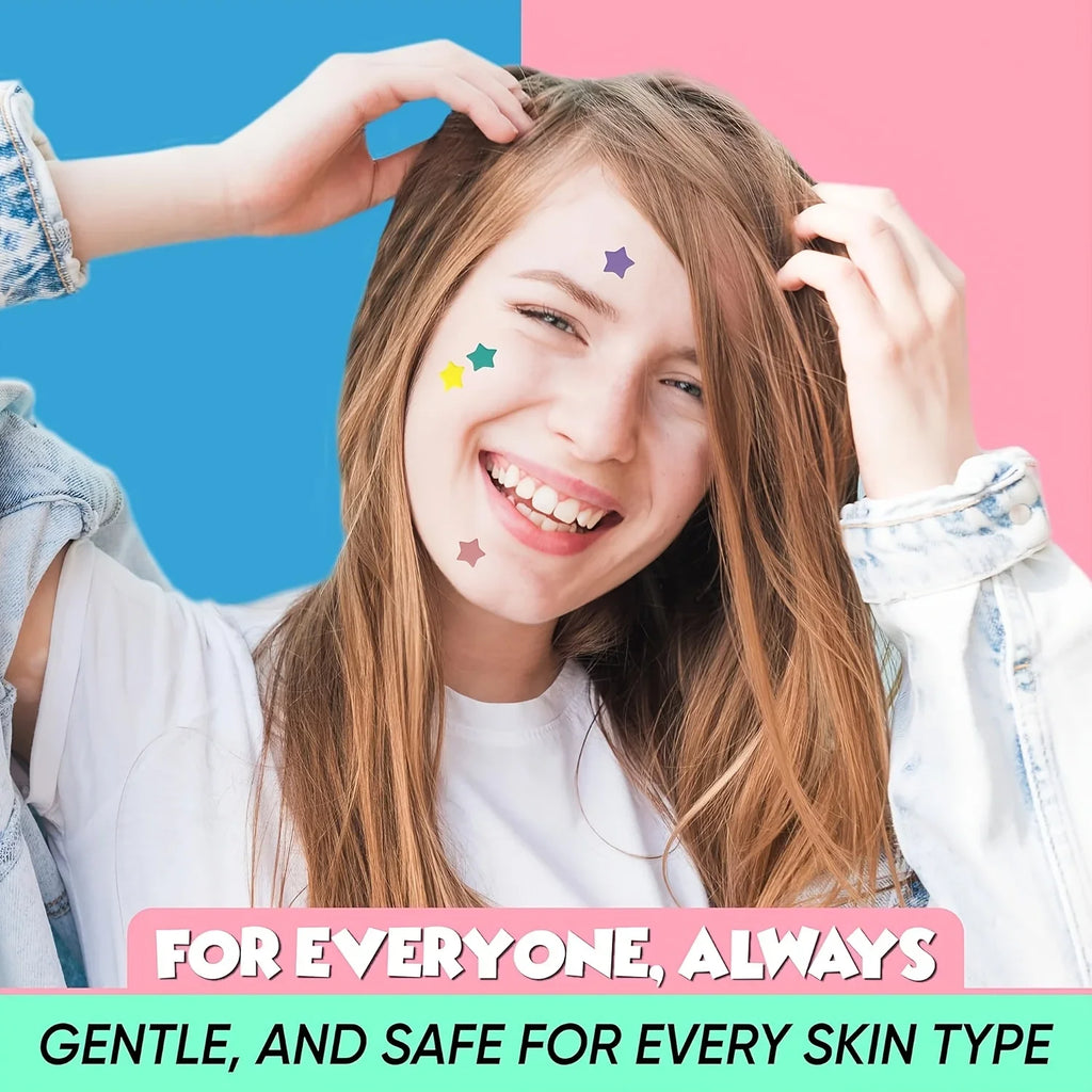 Hydrocolloid Acne Patches – Invisible, Waterproof | All Skin Types