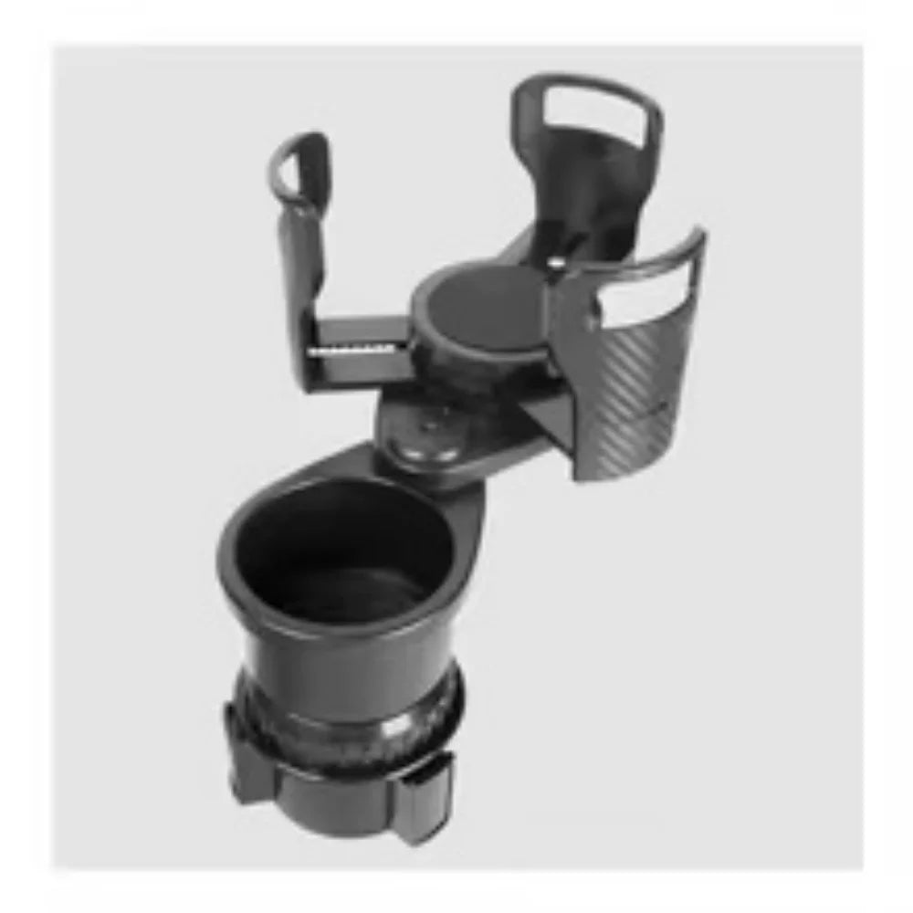 Rotating Double Layer Car Cup Holder Console Storage Organizer