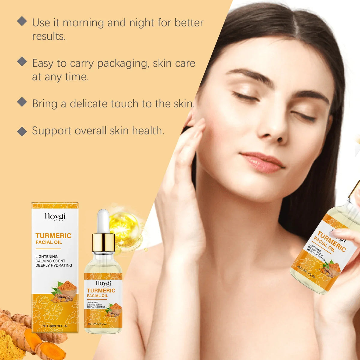 Turmeric Facial Essential Oil Repair Firming Deep Cleansing Soap Even