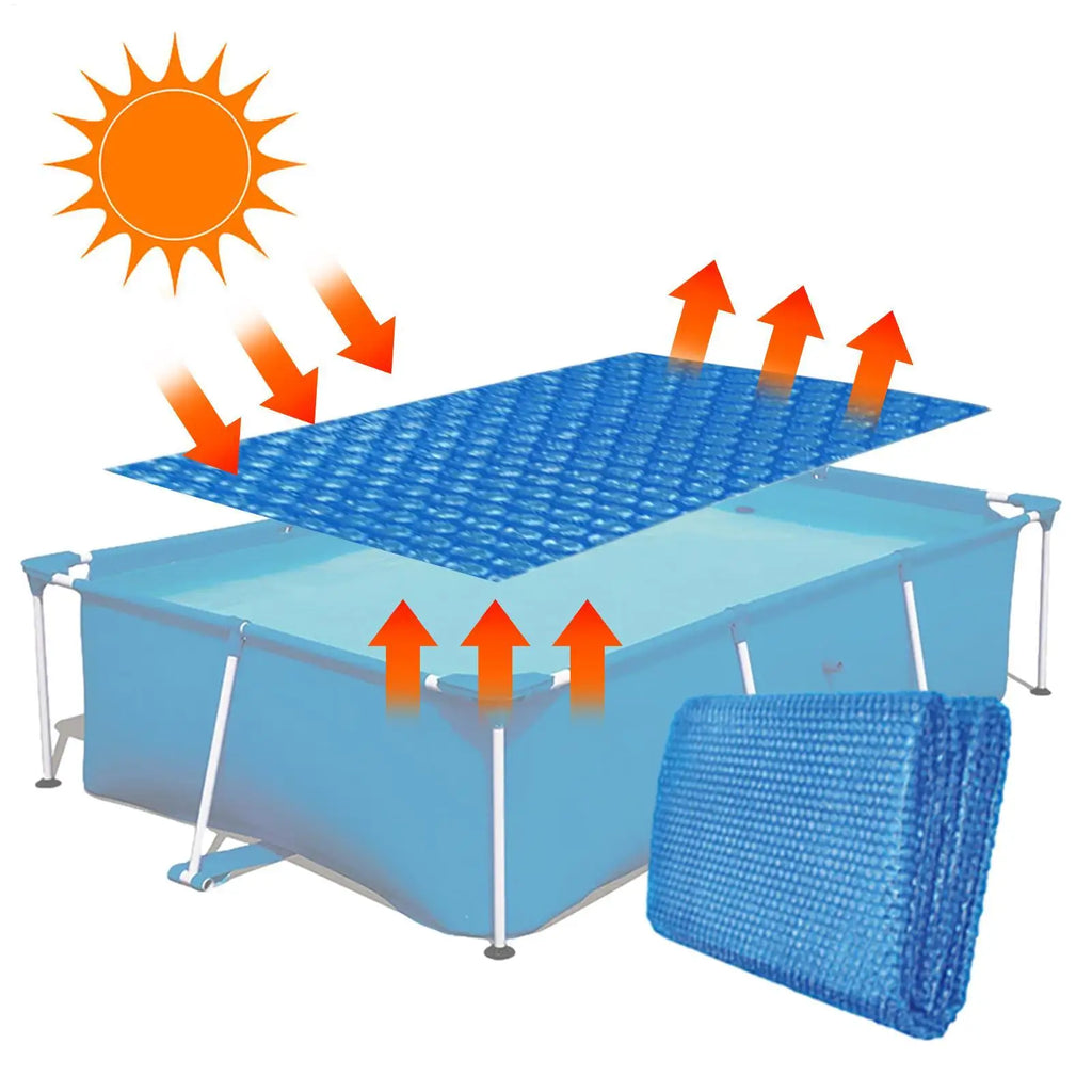 Swimming Pool Cover Round Water Evaporation Dustproof Outdoor Tub