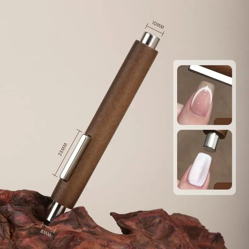 3-in-1 Cat Eye Magnetic Nail Art Wand | DIY Manicure Tool