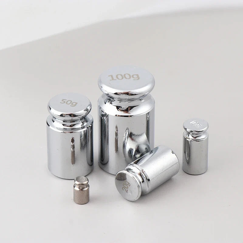 M1 Chrome Calibration Weights Set 2g–100g for Digital Scales