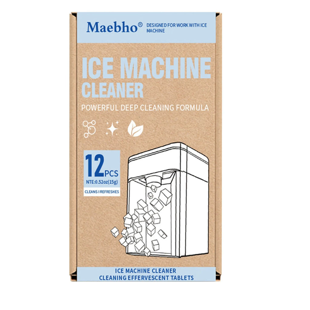 Ice Maker Cleaner & Descaler Tablets – 12 Pack | Scale Remover