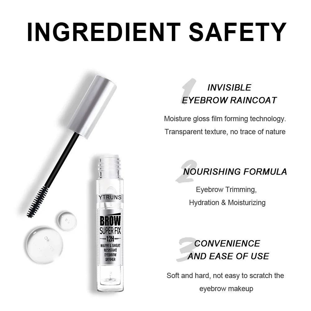 Waterproof Eyebrow Gel – Smudge-Proof, Long-Lasting Hold