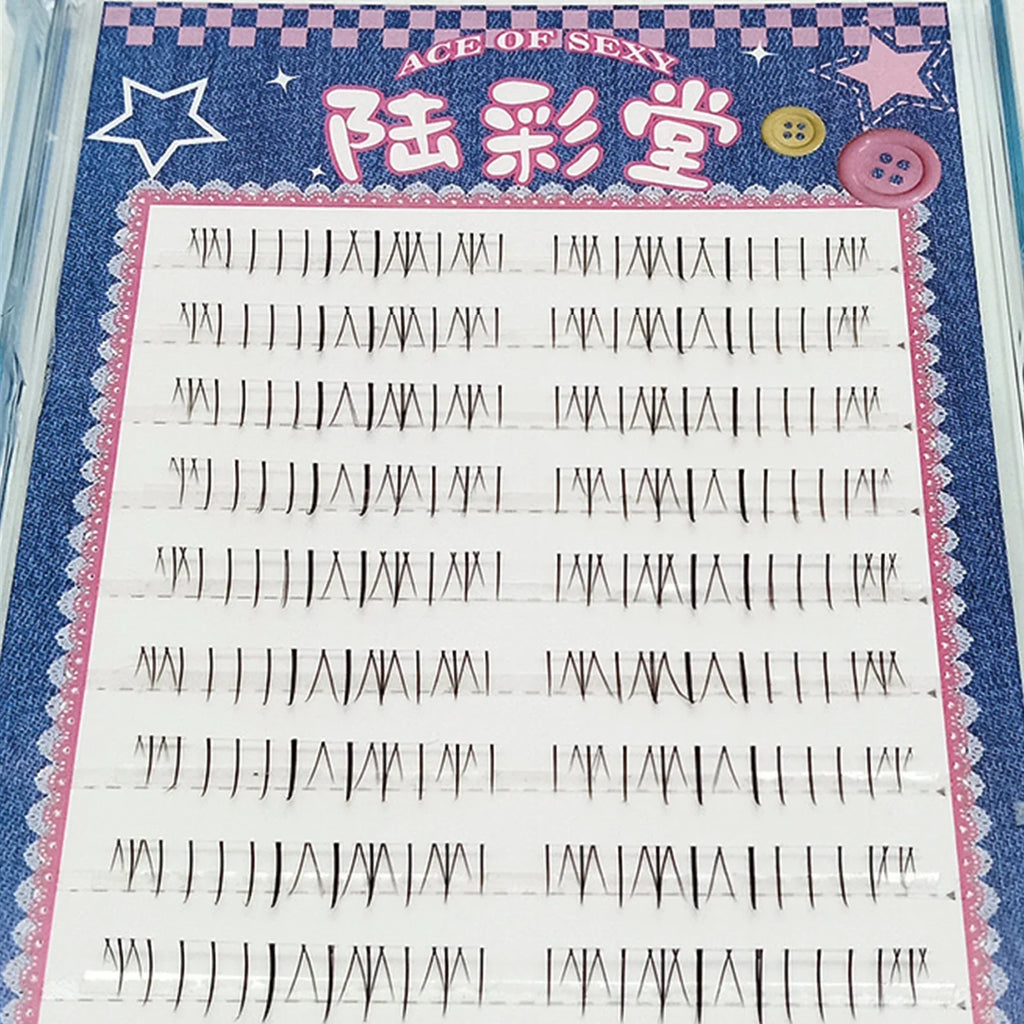 Wispy Lower Lash Clusters | Manga Style, 10 Rows, Waterproof
