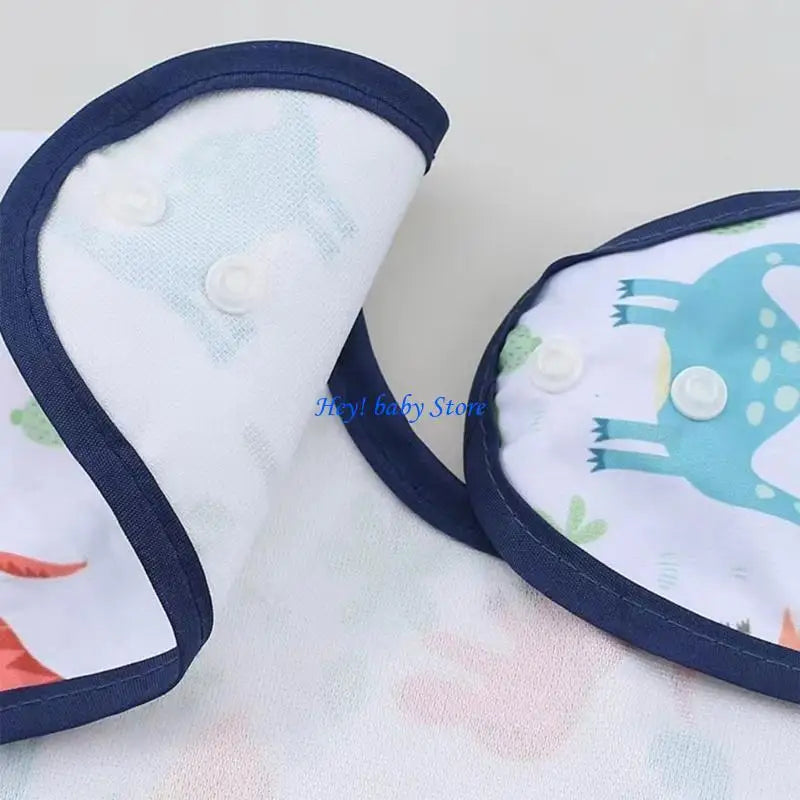 Waterproof Baby Feeding Bib with Sleeves & Table Cover | 6M–4Y