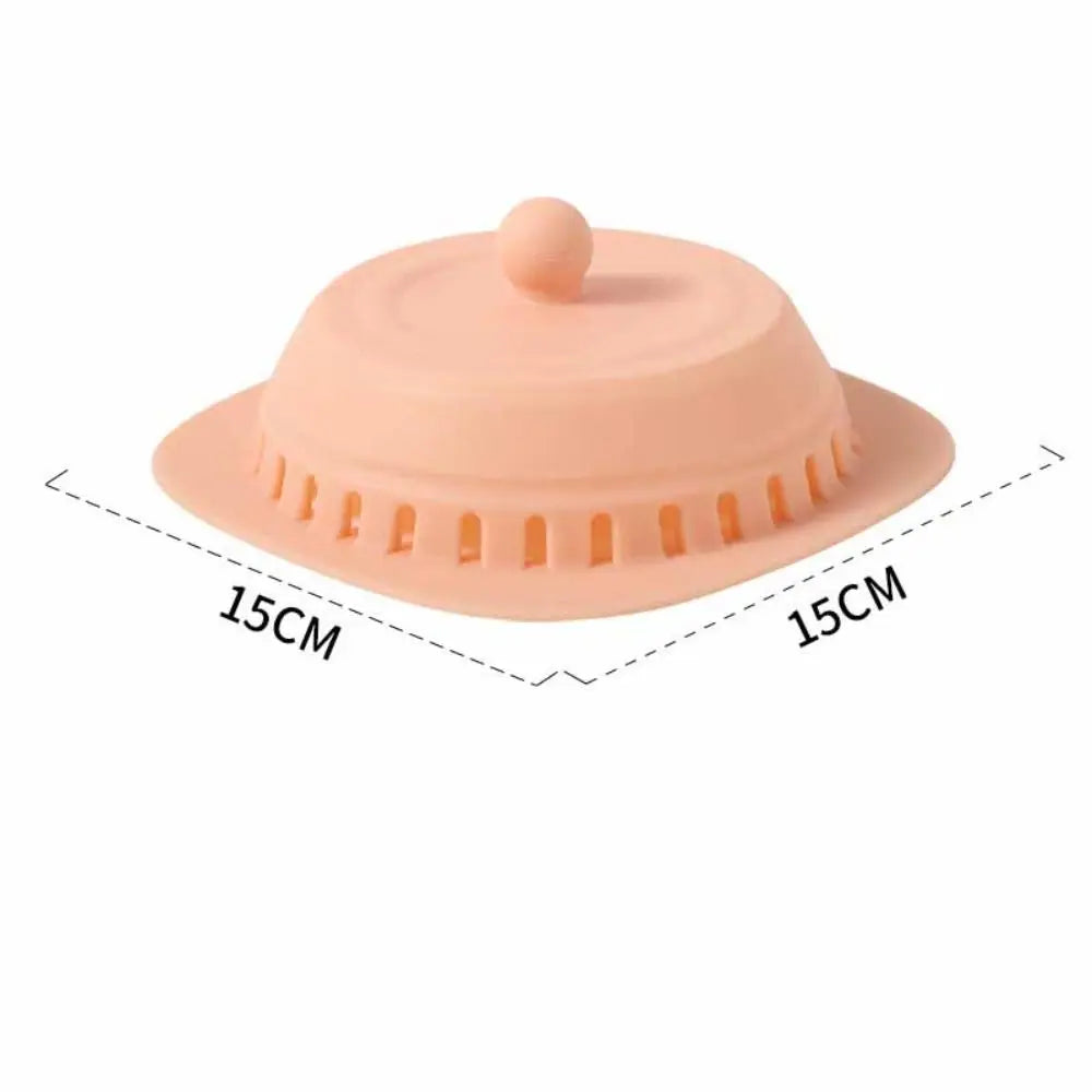 Durable Silicone Floor Drain Cover Anti-odor Strainer Sewer