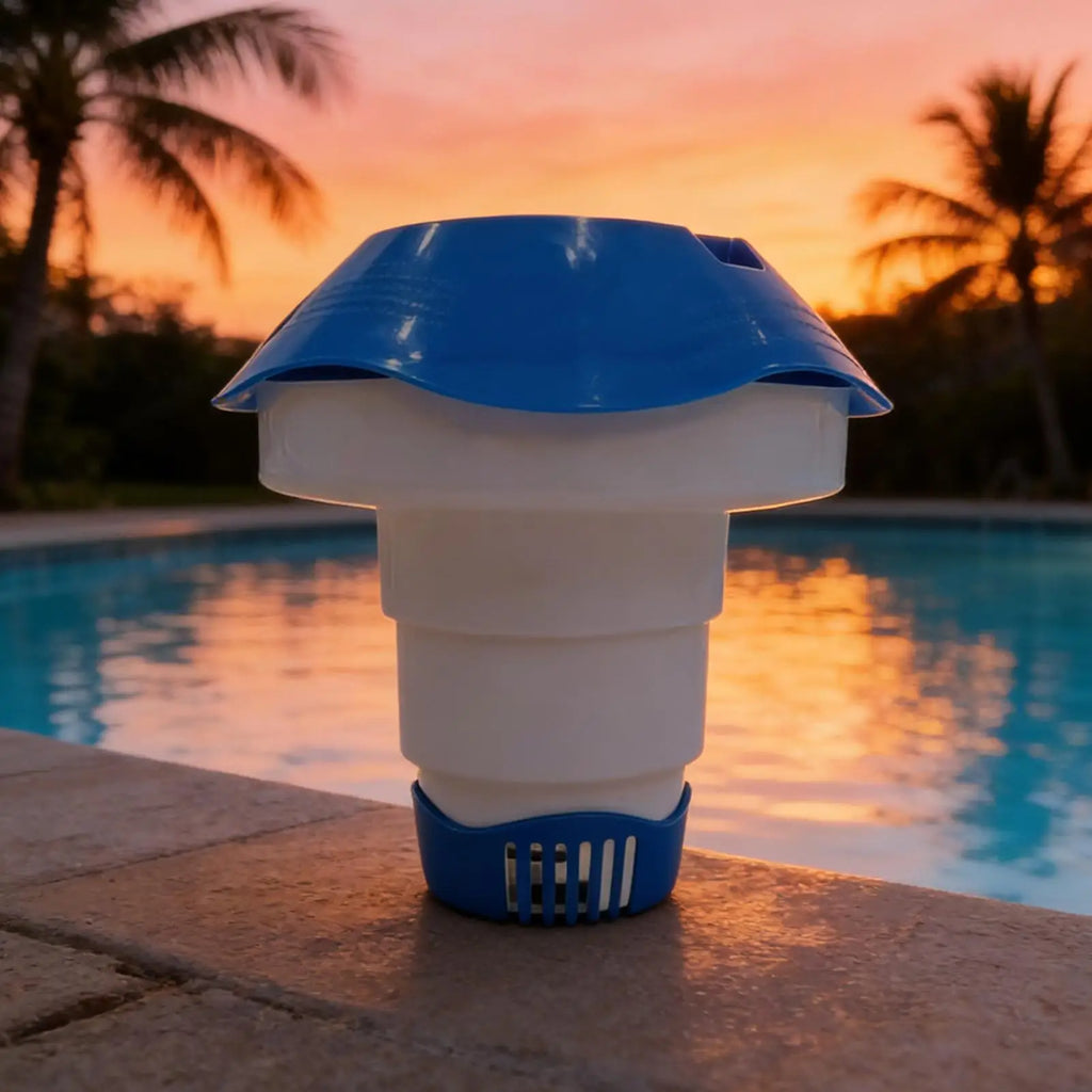 5-Inch Pool Chlorine Tablet Floater Dispenser | Spa & Hot Tub
