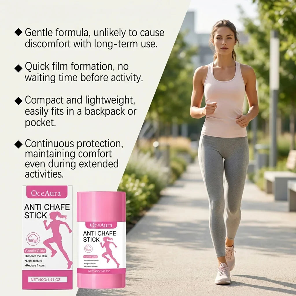OceAura Anti-Chafe Stick – Moisturizing Skin Barrier 40g