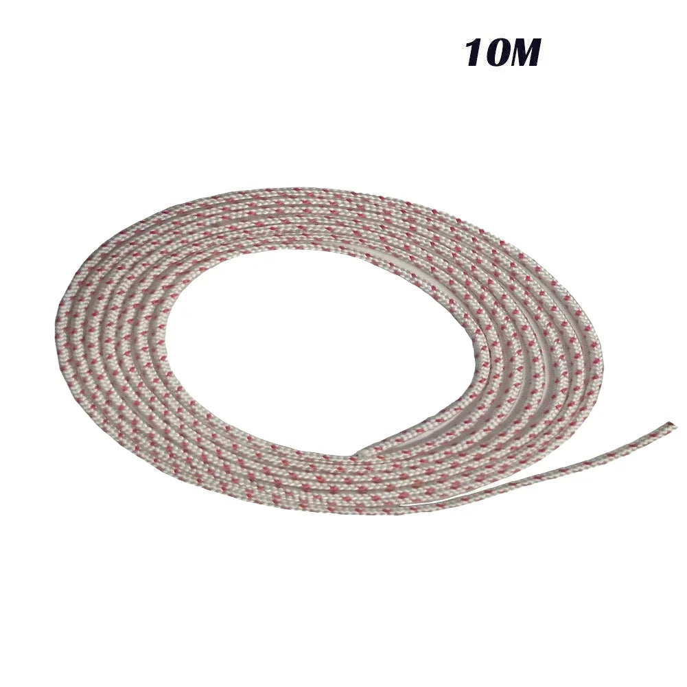 10 Meters Recoil Starter Rope Pull Lawnmowers Resilient Garden Power