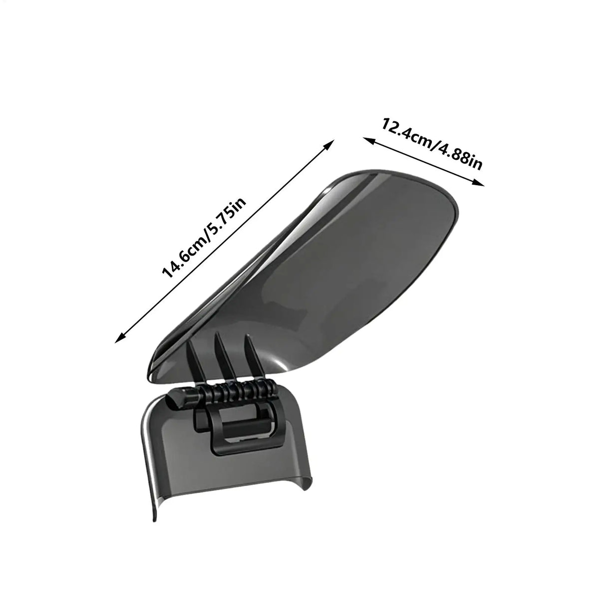 Car Phone Sun Shade Clip-On Visor – UV & Rain Screen Shield