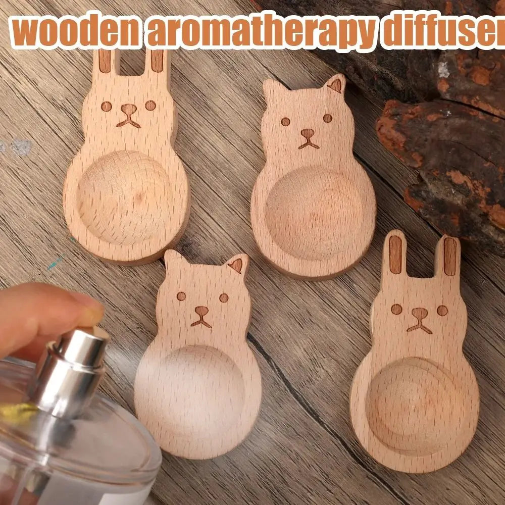 Eco-friendly Wooden Aromatherapy Diffuser Fragrance Diffused