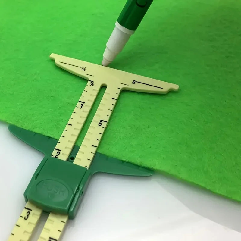 Sewing Sliding Gauge – Tailoring & Crafting Measuring Tool