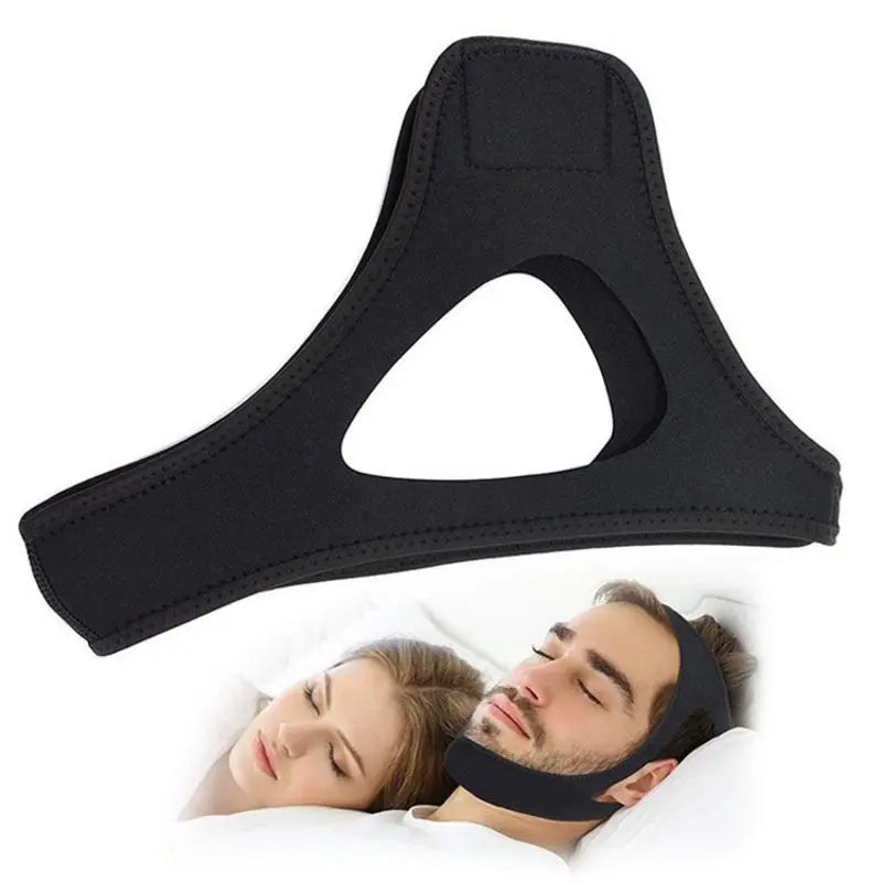 Adjustable Anti-Snoring Chin Strap for Men & Women
