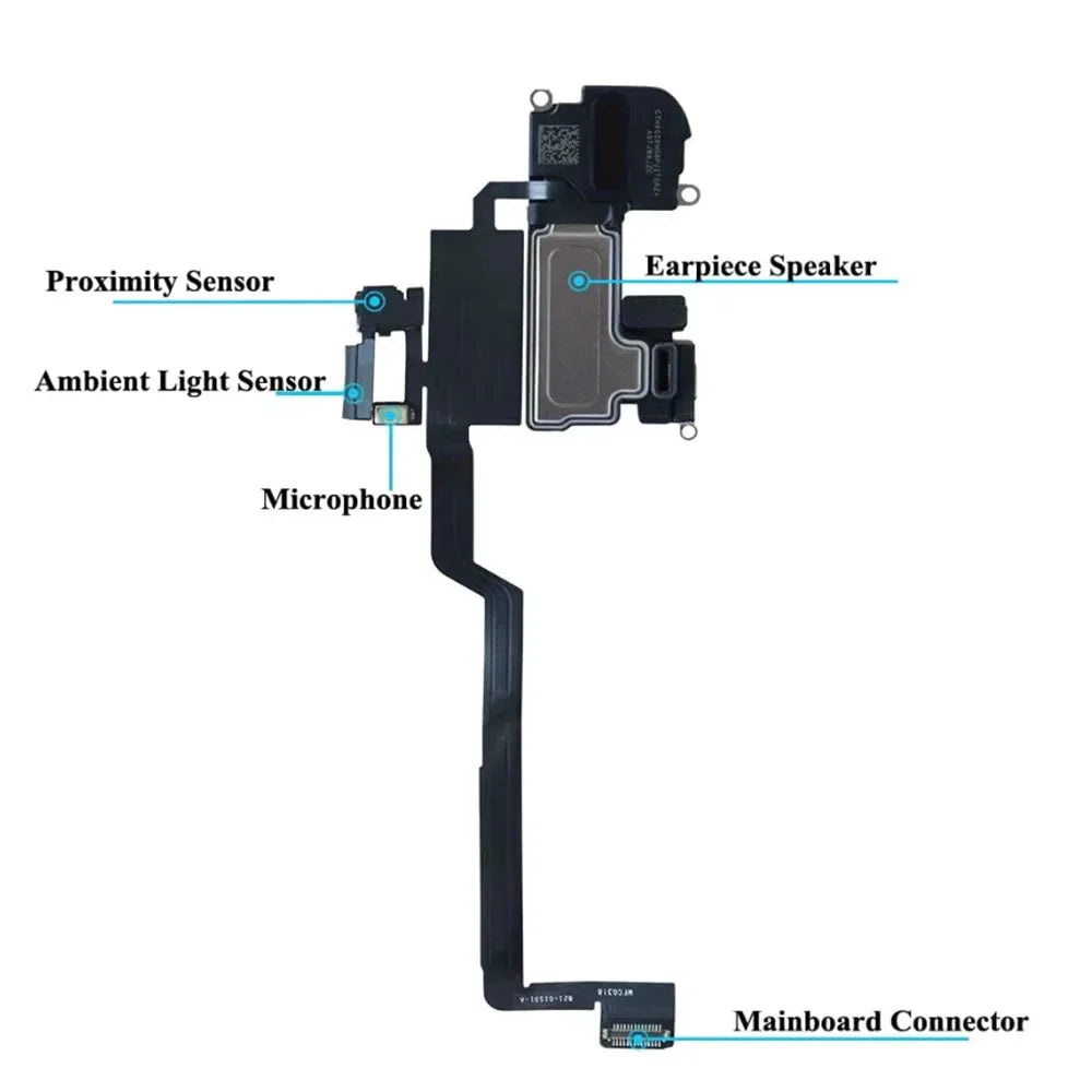 Ear Speaker Flex Cable Replacement – iPhone X XR XS XS Max